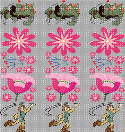 Pen sticker-F 2495